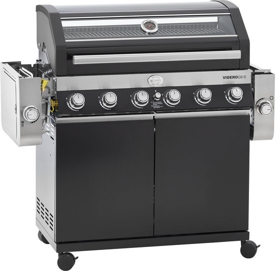Rösle Barbecue - Barbecue Gas Videro G6-S Vario 30 mbar - Roestvast Staal - Zwart van Rösle — afbeelding 5