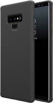 Hoesje Geschikt voor Samsung Galaxy Note 9 TPU back cover/achterkant hoesje kleur Zwart