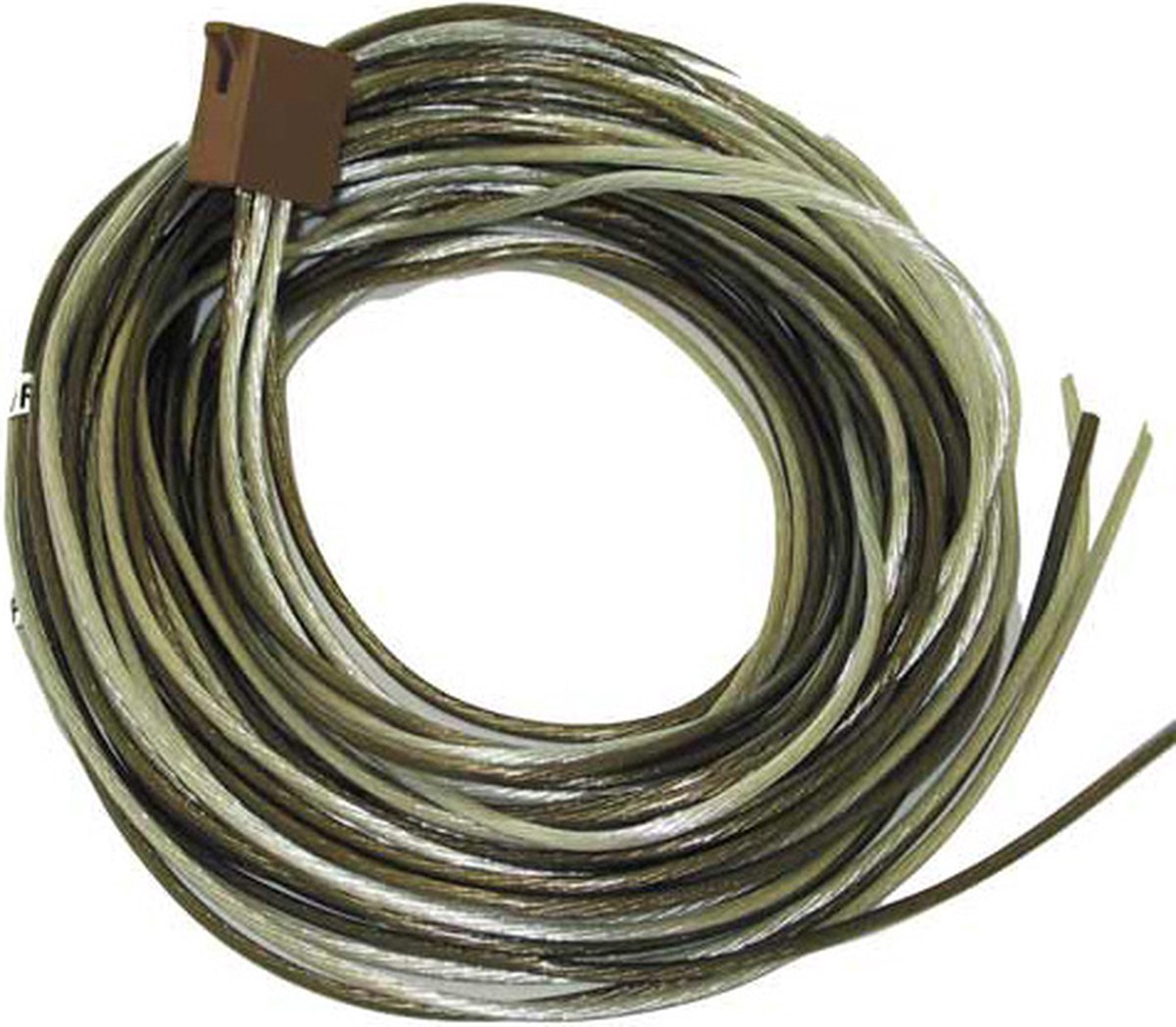Zealum ZK-ISO2 – 2mm2 speakerkabel naar ISO stekker set - 2 kanaals - 6 meter