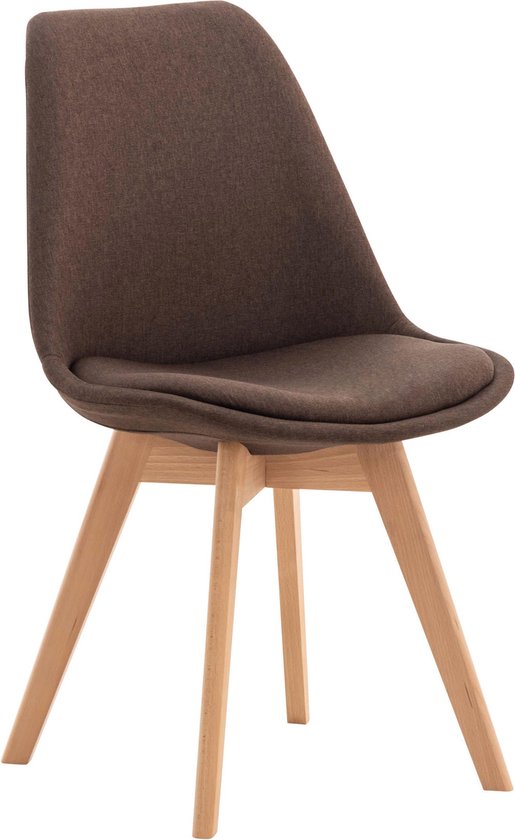 Chaise de salle à manger Alfredo - Chaise confortable - Assise rembourrée -  Design... | bol