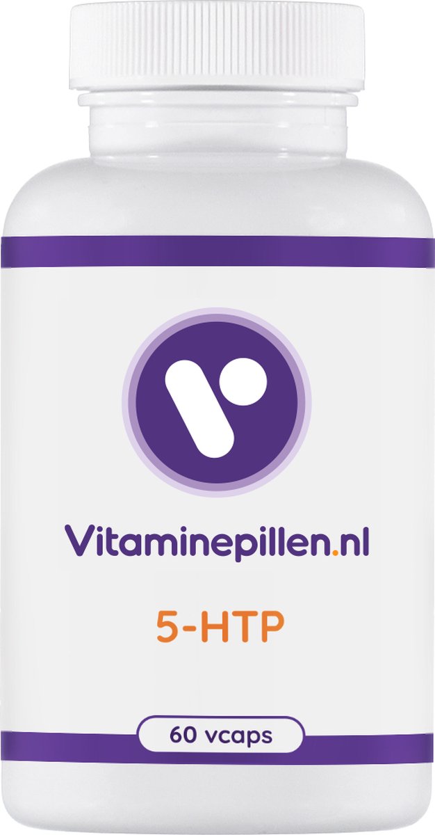 Goedkoopste Vitaminepillen.nl | 5HTP/Griffonia | Vcaps | 60 stuks | 75 mg per capsule | Gratis verzending | Supplement bekend als natuurlijke rustgever, vermindert onrust/stress gevoel