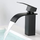 CECIPA Robinet de lavabo Mitigeur salle de bain cascade - Noir