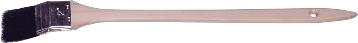 Radiatorkwast serie 1919 houten steel zwart haar 1