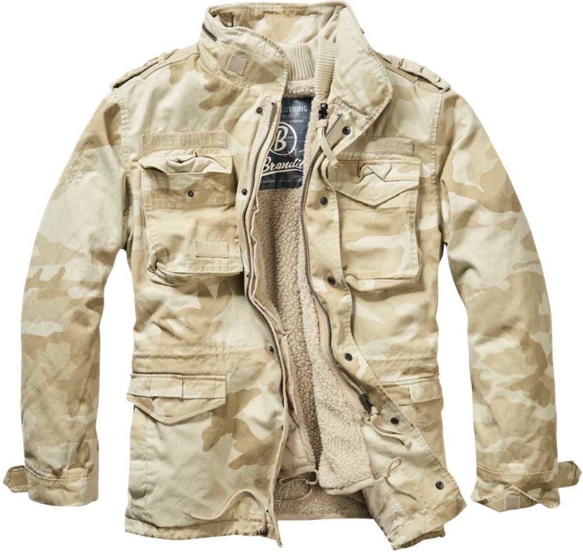 Brandit M-65 Giant Winterjas Heren Sandstorm