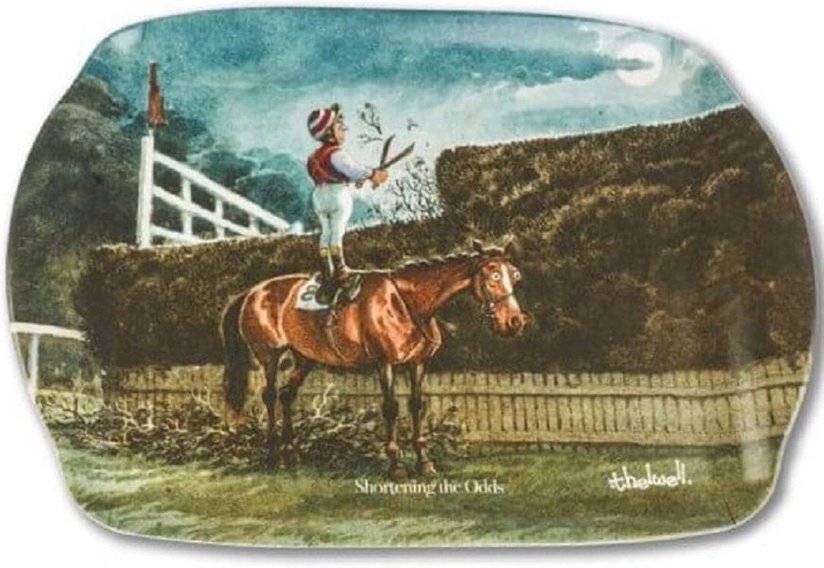 Dienblad Paard Thelwell Cadeau 35 x 25 cm