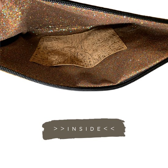 DeCarbonize Crossbody handtas van kurk, veganistisch leer, duurzame