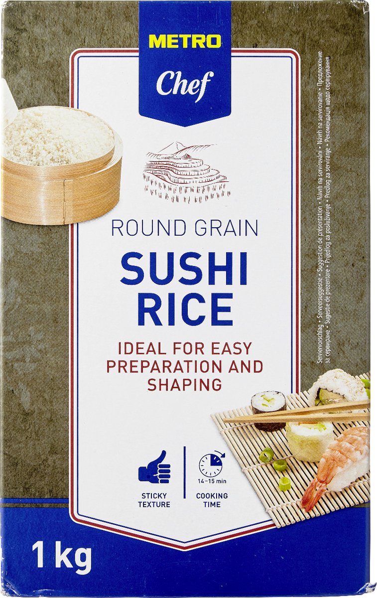 METRO Chef Sushi Rice Vac 1Kg