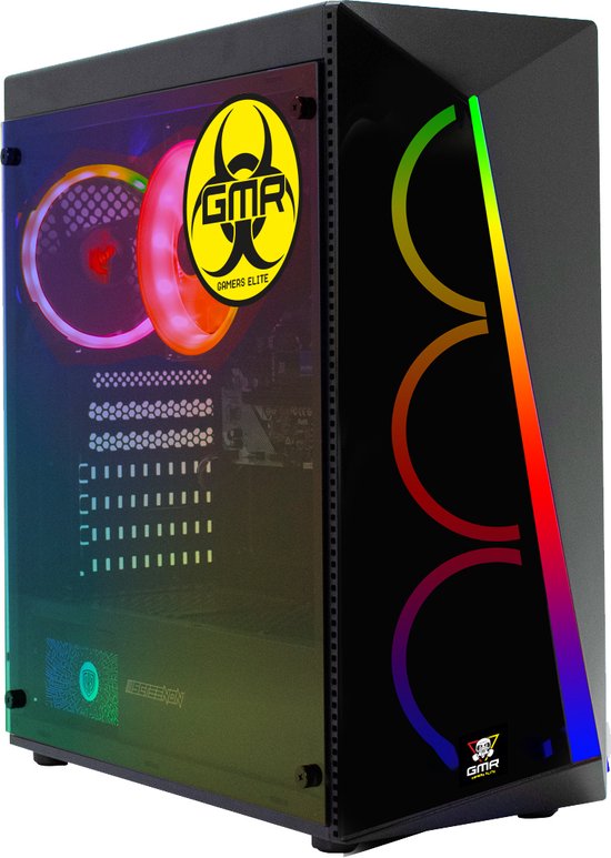 GMR R4 GamePC - AMD Ryzen 5 - 240GB SSD - Geforce RTX 3060 - 8GB RAM