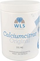 WLS Original Calcium Citraat Tabletten 360 st