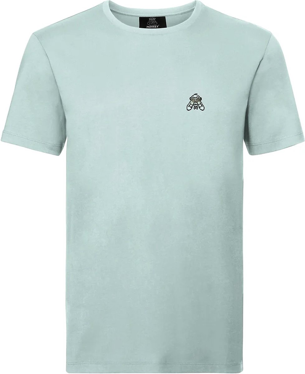 The Golden Monkey T-Shirt Heren Aqua XXL