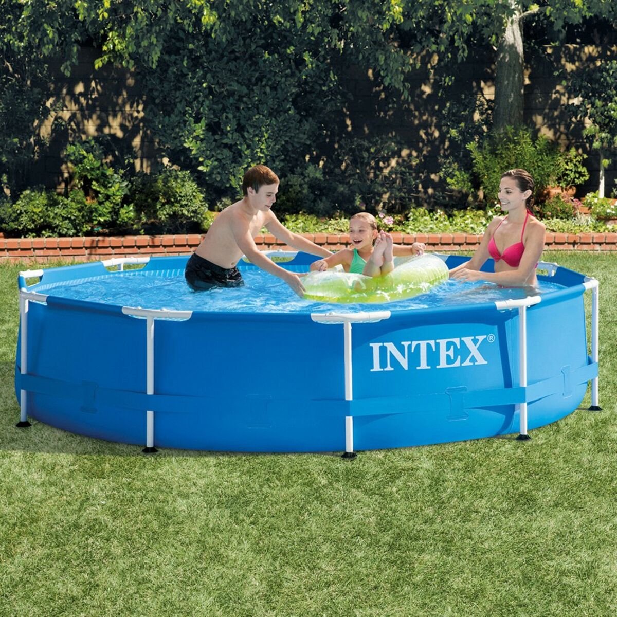 Intex 28200 - Metal Frame zwembad - 305cm diameter x 76cm hoog - Zonder filterpomp