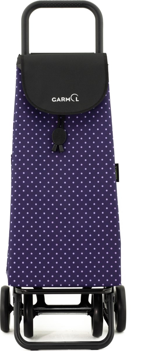 Garmol Boodschappentrolley G5 Lunares Violeta - 4 Wielen