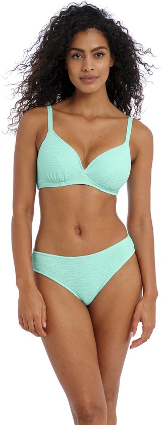 Ibiza Waves High Leg Bikini Brief - Black - Chérie Amour