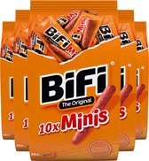 BIFI MINI ORIGINAL 10X10X10G - 5 Stuks - voordeelverpakking