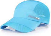 Xd Xtreme - Luchtdoorlatende pet - Lichtblauw - Sneldrogend - Ideaal voor wandelaars - Sport pet - Outdoor - Vakantie en camping
