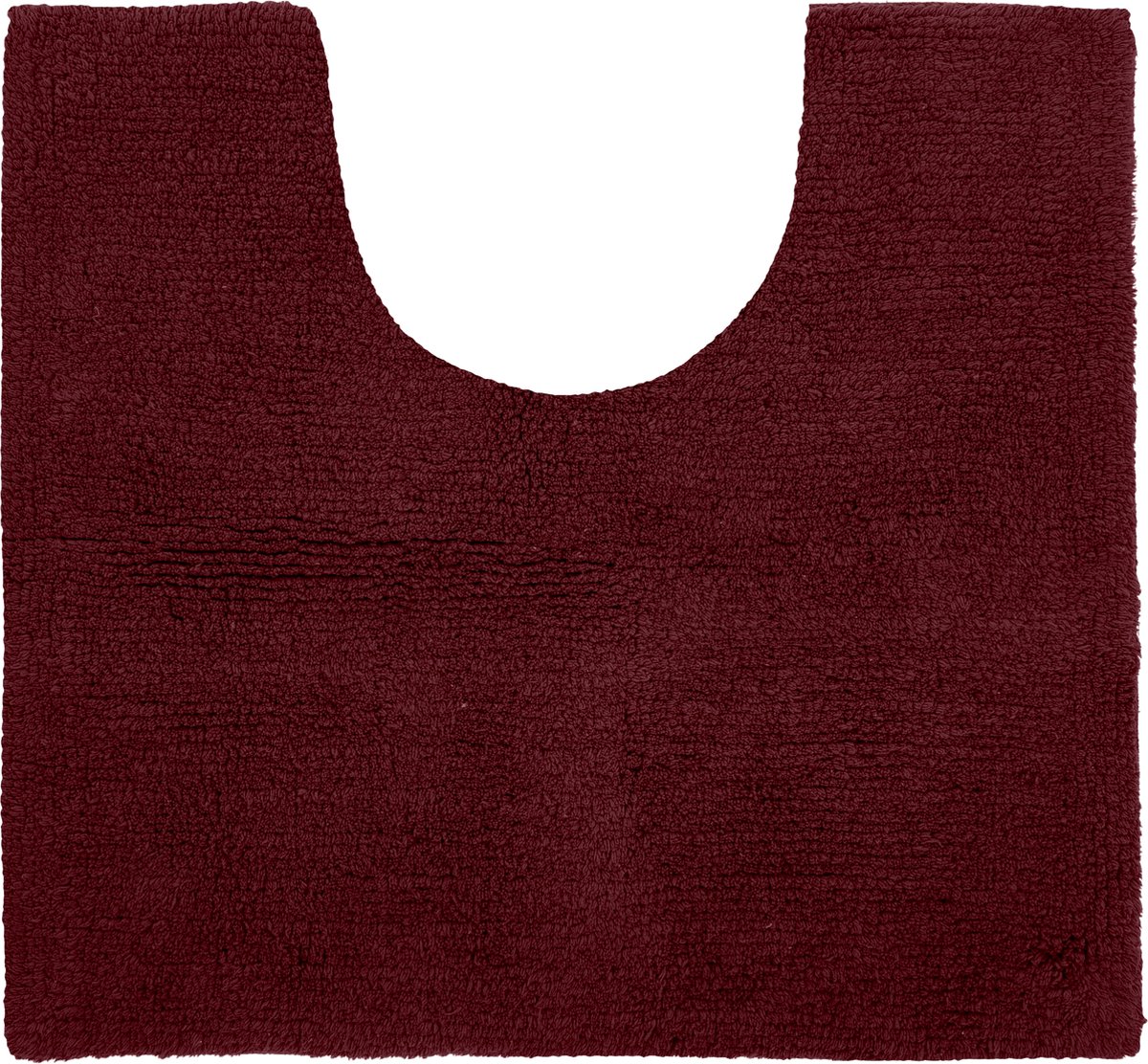 Toiletmat RIVA - katoen antislip, SET/2, 50X45cm, pomegranate