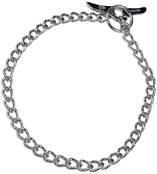 Steel Dog Dog Ladder Collar Medium 45cm - Animal Safety Item (Unbranded)