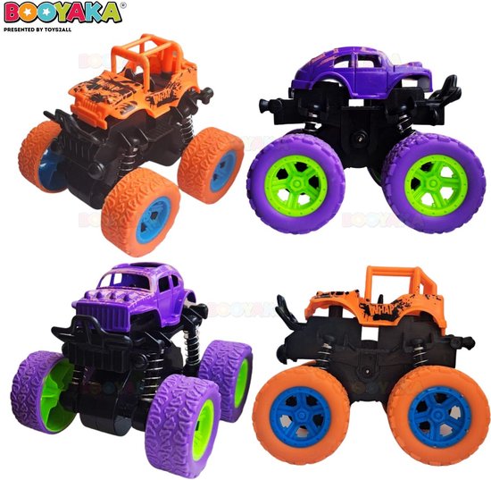 JOUER IT Car Jouets Monster Truck - Jouets de voiture - Jouets pour Garçons  - Play & Cuir