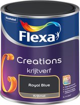 Flexa creations muurverf krijt - Royal Blue - 2,5l