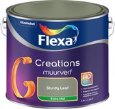 Bol.com Flexa - Creations Muurverf Extra Mat - Sturdy Leaf - Creations - 2.5 L aanbieding
