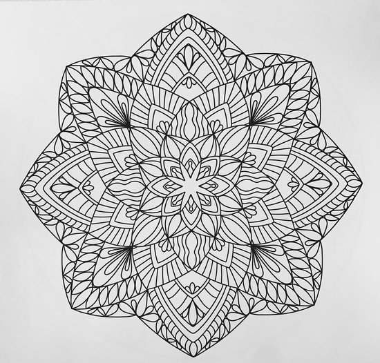 Mandala - '' Bloem'' - Livre de coloriage pour adulte - Mandalas