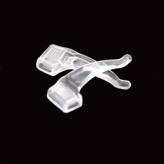 FSW-Products - Anti-Slip Oorhaakjes - 1 Paar - Transparant - Brilhaakjes - Antislip - Brilpoten - Bescherming