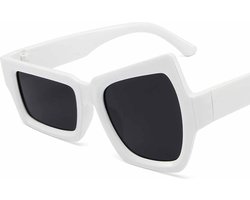Grappige zonnebril | Emoji | Wenkbrauw | Zomer | Sunglasses | Wit | Cadeau | Leuk kado