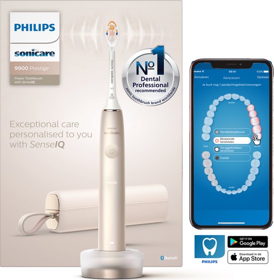 Philips Sonicare Prestige 9900 HX9992/11 – Elektrische tandenborstel met SenseIQ