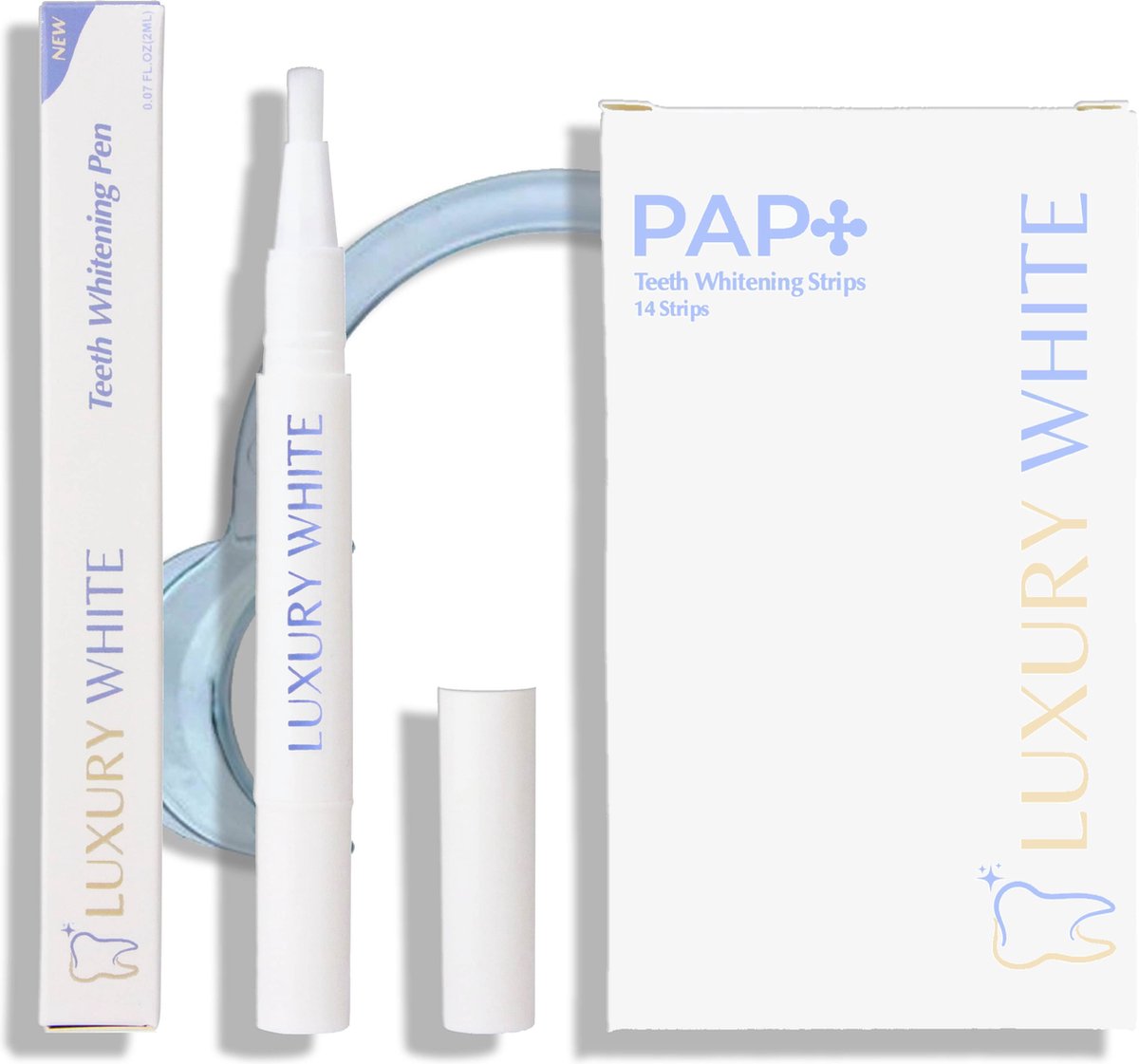 Luxury White - Ultimate Whitening+ - Thuis tanden bleken - 100% veilig - Geen peroxide