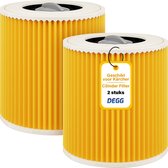DEGG® - Cartridgefilter - Geschikt voor Kärcher Stofzuigers - WD1, WD2, WD3,  MV2 en... | bol