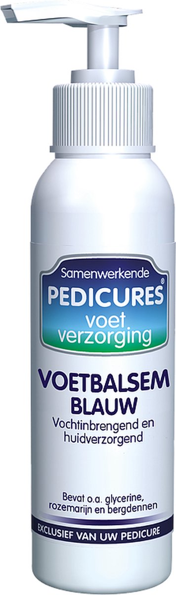Samenwerkende Pedicures Voetbalsem Blauw 150ml