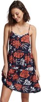 Superdry Vintage Mini Beach Cami Jurk Blauw XS Vrouw