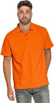 Oranje poloshirts voor heren - Oranje herenkleding - Werkkleding/casual kleding M (38/50)