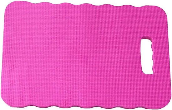 Kniekussen Tuin – Kniemat – Tuinmat – Kniebescherming – Extra Dempend – Roze – 40 x 26 cm