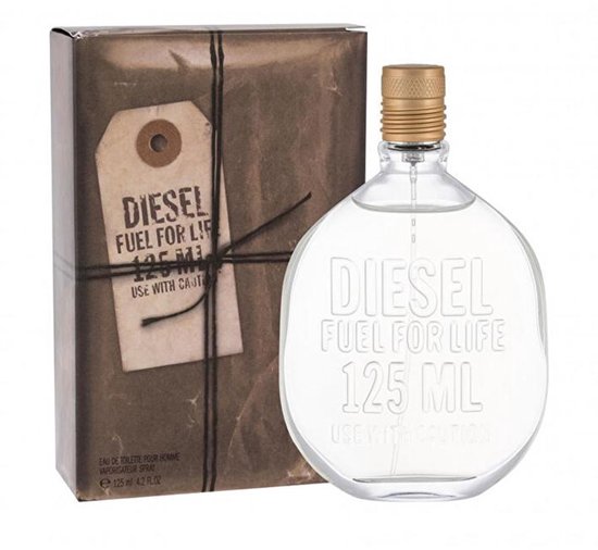 Diesel Fuel for Life - Eau de toilette voor heren met houtachtige noten - 125ml