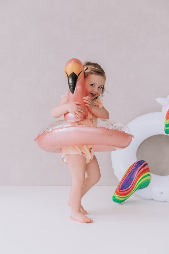 Zwemband voor kinderen - Opblaasband - Flamingo - Opblaasbaar - Roze - Ø 65 cm - Zwembad Speelgoed