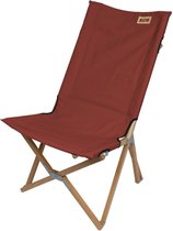 Chaise pliante en hêtre grande - Rouge