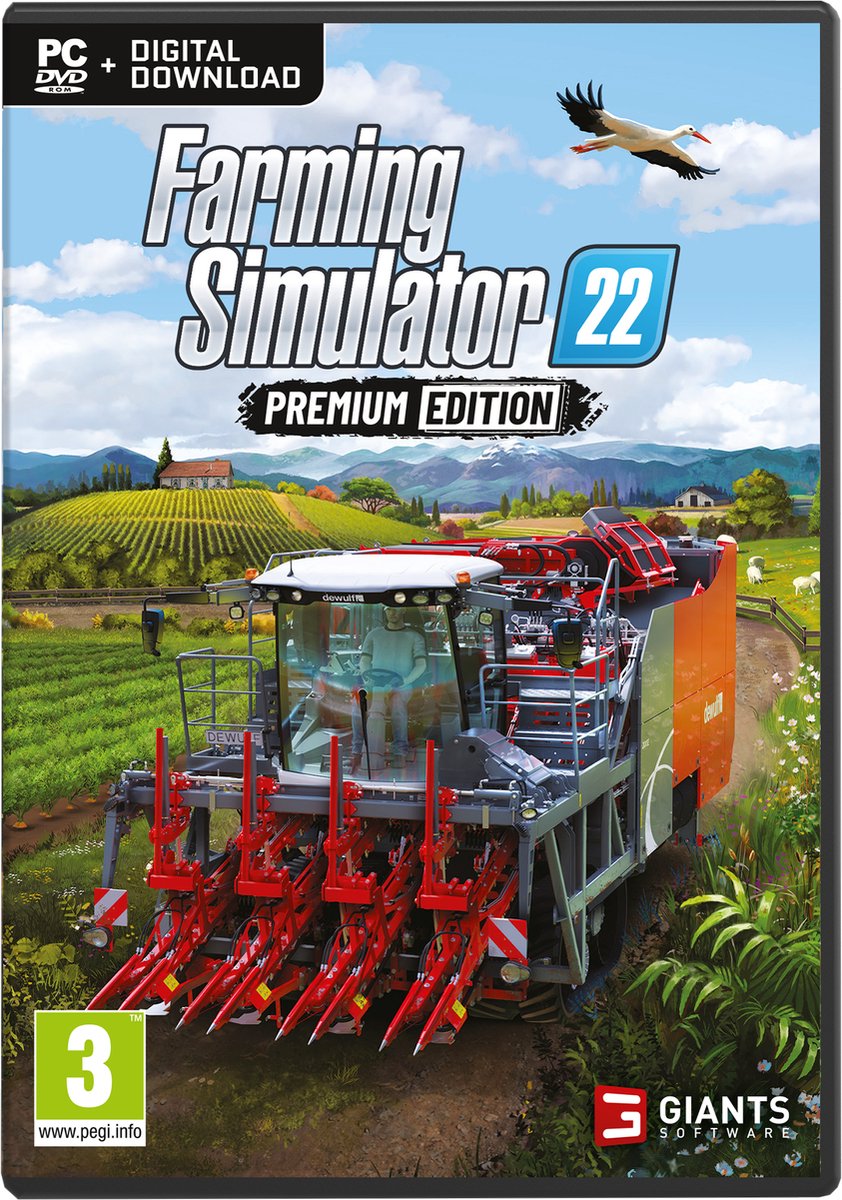 Acheter GIANTS SOFTWARE PC - Farming Simulator 22: Premium Edition /F/I