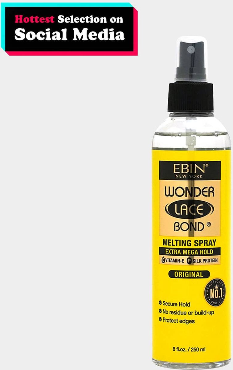 Ebin New York Wonder Lace Bond Melt Spray (Silk Protein)