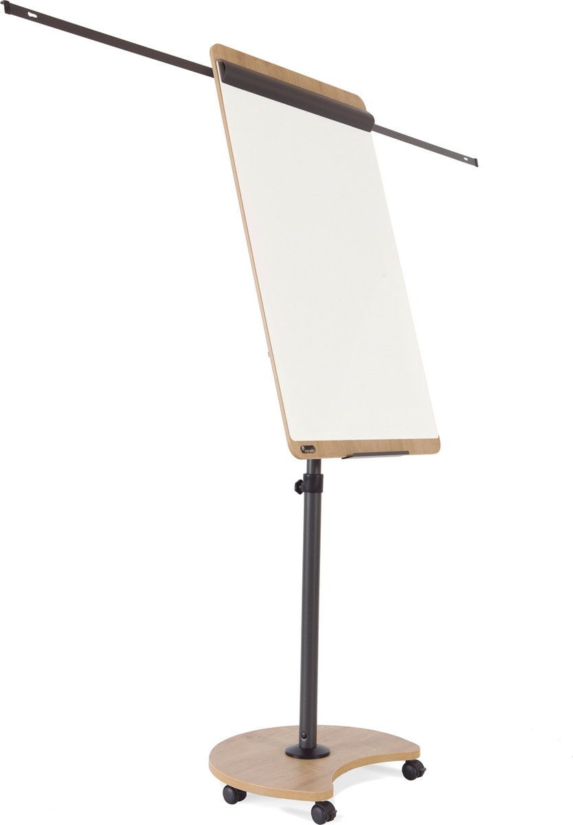Rocada flipover - Natural - 67x115cm - kantelbaar tot tafel beschrijfbaar en magnetisch - verrijdbaar thumbnail 6