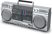 Muse M-380GBS - Ghettoblaster met, FM, CD, cassette, USB, SD, 80 Watt