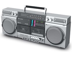 Muse M-380GBS - Ghettoblaster met, FM, CD, cassette, USB, SD, 80 Watt