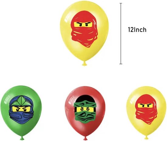 24-delige Ninja Feestaccessoires – Hoofdbanden, Armbanden, Vingerkatapult En Rekbaar Speelgoed Voor Kinderfeestjes