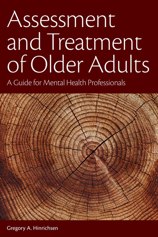 Assessment and Treatment of Older Adults - cover