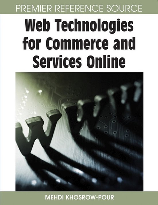 Web Technologies for Commerce and Services Online - cover