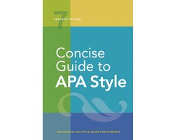 Omslag van Concise Guide to APA Style