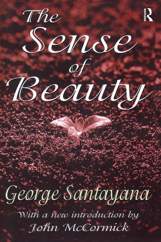 The Sense of Beauty - cover