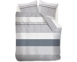 Riviera Maison Pure Resort dekbedovertrek - Tweepersoons - 200x200/220 - Grijs