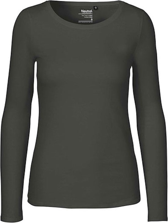 Ladies Long Sleeve T-Shirt met ronde hals