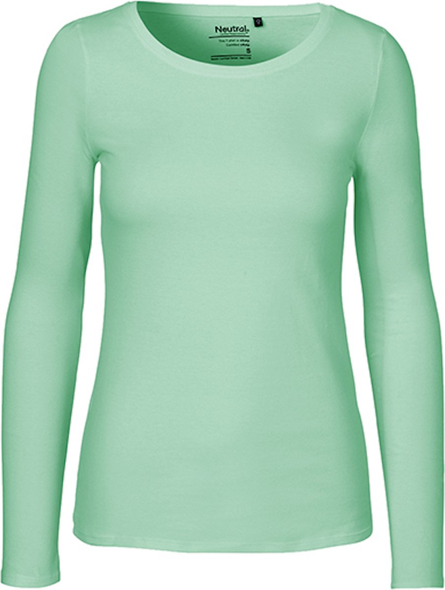 Neutral Ladies´ Long Sleeve T-Shirt NE81050 - Dusty Mint - L